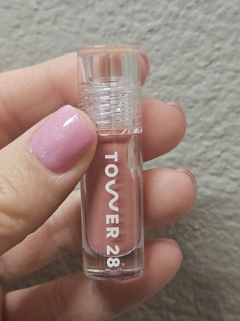 ♥️ 5/$25 Tower 28 Lip Jelly Tint — Soft Nude Pink (Pistashio)